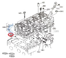 GUARNIZIONE TESTA CILINDRO ORIGINAL KUBOTA 16475-03310