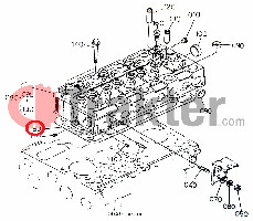 ZYLINDERKOPFDICHTUNG ORIGINAL KUBOTA 19077-03310