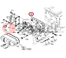 GUARNIZIONE TESTA CILINDRO ORIGINAL KUBOTA 19826-03310