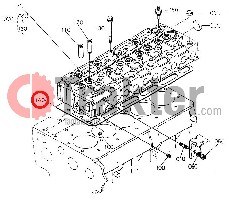 GUARNIZIONE TESTA CILINDRO ORIGINAL KUBOTA 16484-03310
