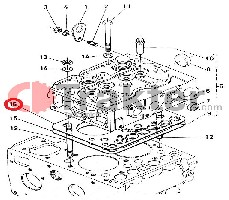 GUARNIZIONE DISTANZIATORE CILINDRO ORIGINAL KUBOTA 15221-03320