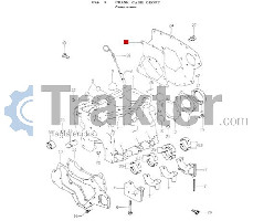 PLACA DE JUNTA R ORIGINAL ISEKI 5650-040-821-60 56MM-408-216-00