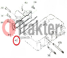 ΦΛΑΝΤΖΑ ΛΑΣΤΙΧΟ ΚΑΠΑΚΙ ΕΙΣΑΓΩΓΗΣ ORIGINAL KUBOTA 16261-11822