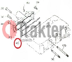 ΦΛΑΝΤΖΑ ΛΑΣΤΙΧΟ ΚΑΠΑΚΙ ΕΙΣΑΓΩΓΗΣ ORIGINAL KUBOTA 16261-11822