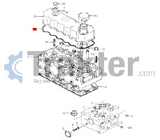 CUBIERTA DE JUNTA PRINCIPA ISEKI ORIGINAL 5691-117-313-70 6911-173-137-00