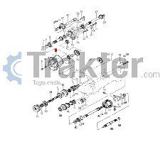GETRIEBE-DICHTUNG GUMMIABDECKUNG ORIGINAL ISEKI V720-105-715-00