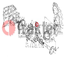 GUARNIZIONE INGRANAGGIO ORIGINAL KUBOTA 34150-27320 34150-27322 34150-27323