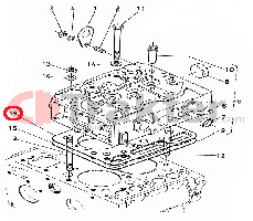 ΦΛΑΝΤΖΑ ΠΑΜΦΙΛΑ ΚΕΦΑΛΗΣ ORIGINAL KUBOTA 15201-03320 15201-03322