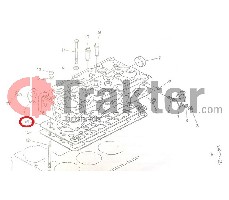 GUARNIZIONE TESTA CILINDRO ORIGINAL KUBOTA 15371-03320