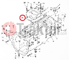GUARNIZIONE CAMBIO ORIGINAL KUBOTA 32448-99080 34560-59141