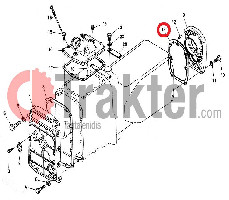 PTO-DICHTUNG ORIGINAL KUBOTA 66385-12220 67111-12220