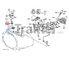 DICHTUNGSSCHEIBE HEBELABDECKUNG ORIGINAL KUBOTA 04717-01000 04017-01000 04717-00100
