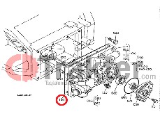 GUARNIZIONE CUNEO FERRO ORIGINAL KUBOTA 34076-65910