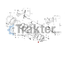 DICHTUNG RAD ABDECKUNG ORIGINAL ISEKI 1427-433-008-00
