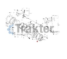 GUARNIZIONE COPERCHIO RUOTA ORIGINAL ISEKI 1427-433-008-00