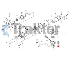 TERMOSTATO BASE FLANGA ORIGINAL ISEKI 6213-743-002-10