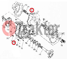 ACHSTRICHTER DICHTUNG 31341-27350 OEM 32330-27350 OEM