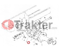 GUARNIZIONE SCATOLA ALBERO 4X4 ORIGINAL KUBOTA 67121-56130 66467-56130