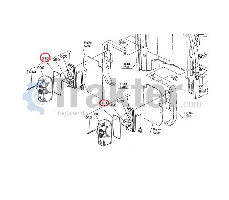 FLASH CABIN ORIGINAL KUBOTA t1420-30035 t1420-30033