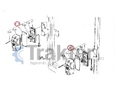 FLASH CABINA ORIGINAL KUBOTA t1850-30030 t1850-30032