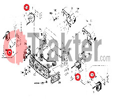 FLASH FRONTAL KUBOTA ORIGINAL 38450-34200