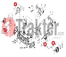 FLASH ANTERIORE ORIGINAL KUBOTA 38450-34200