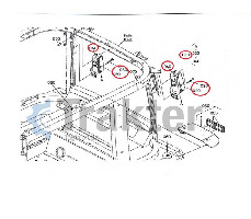 HINTERER BLINKER ORIGINAL KUBOTA t1270-30023