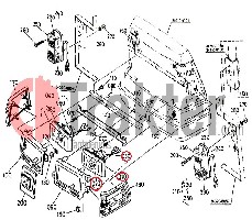 LUCI SINISTRA ORIGINAL KUBOTA 38150-33380