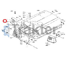 LUCI DESTRA ORIGINAL KUBOTA 67156-54160 66416-54360