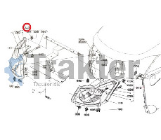 LEUCHTEN RECHTS SATZ ORIGINAL KUBOTA TC422-30026