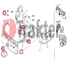 LIGHTS WITH SOCKET ORIGINAL KUBOTA t1060-30010
