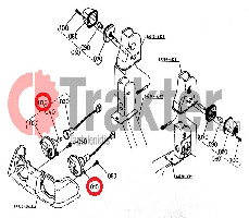 LUCI TESTA LAMPADA ORIGINAL KUBOTA 6c090-55610 6c090-55612