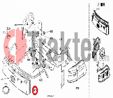 LIGHTS ORIGINAL KUBOTA t1060-99100