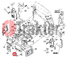LEUCHTENHALTER LINKS ORIGINAL KUBOTA 34070-80310
