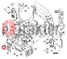 CUBIERTA DERECHA PARA LUCES DE CRUCE KUBOTA ORIGINAL 34070-80320