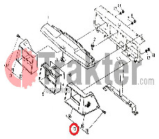 ΦΩΤΑ ΦΑΝΑΡΙ ΒΑΣΗ ΜΕ ΑΝΑΚΛΑΣΤΙΚΟ ΑΡΙΣΤΕΡΟ ORIGINAL KUBOTA 31351-18200