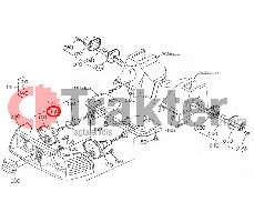 LÁMPARA DE LUCES 12V 15W KUBOTA ORIGINAL 66591-55630 66591-55631