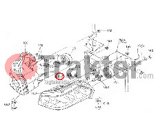 LUCES DE LÁMPARA DE PAR DESTELLANTES KUBOTA ORIGINAL 3c081-75820