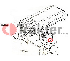LEUCHTEN MIT SOCKEL ORIGINAL KUBOTA 66591-55620