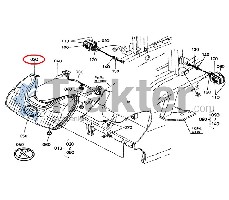LUCI ORIGINAL KUBOTA t2050-99120