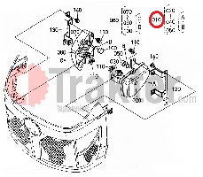 LUCI TESTA SINISTRA ORIGINAL KUBOTA t2250-30113