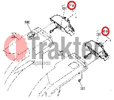 FERNLICHT HINTEN T1060-30020 OEM