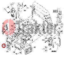 LUCI COPERCHIO TESTA DESTRA ORIGINAL KUBOTA 34070-80320