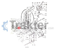 HORQUILLA CAMBIABLE 1 KUBOTA ORIGINAL h3410-23510