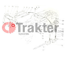 FORK SHIFT MIDDLE ORIGINAL KUBOTA 35305-23510 37150-23510 37150-23514