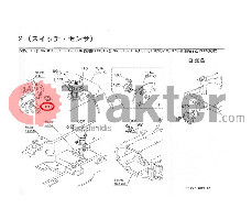 OIL SENSOR ORIGINAL KUBOTA t1850-39010