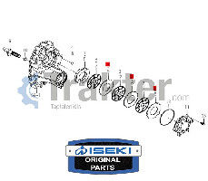 DISCHI FRENO SUPPORTO ORIGINAL ISEKI 1703-310-202-00
