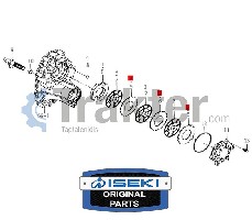 DISCHI FRENO SUPPORTO ORIGINAL ISEKI 1703-310-202-00