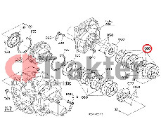 DISCHI FRENO ORIGINAL KUBOTA 6C042-22350 6C090-22350