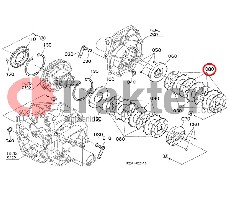 DISCHI FRENO ORIGINAL KUBOTA 6C042-22350 6C090-22350